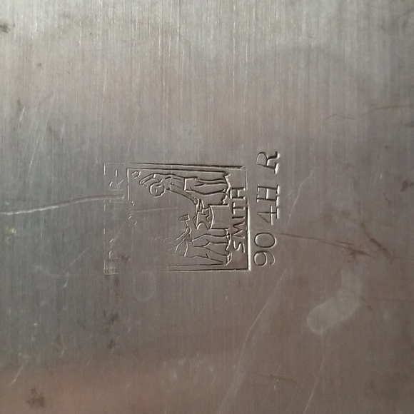 SMITH 904HR ALUMINUM RECTANGULAR TRAY W HANDLES STAMPED - Picture 5 of 5